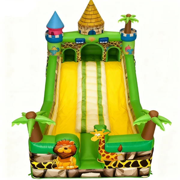 Inflatable Animal Themes Park Slide Playground suppliers